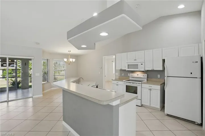 Kitchen, formal dining room