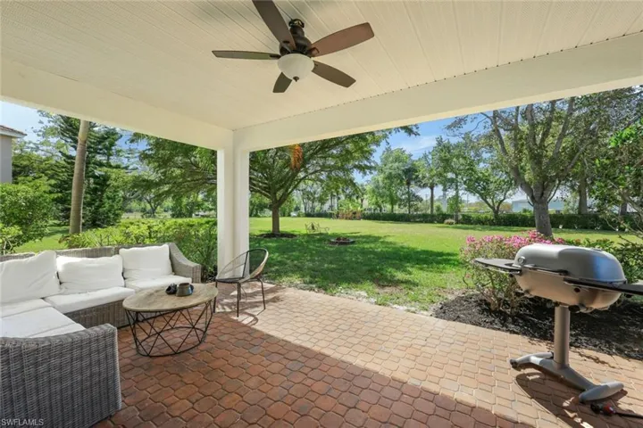 Large, Shady Lanai for the Gatherings, Paver Deck, Cozy Grilling
