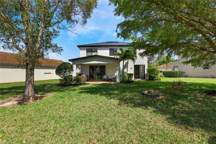 Rear Elevation- Mature Shade Trees
