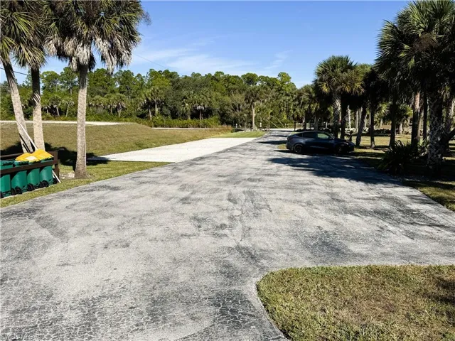 View of asphalt road