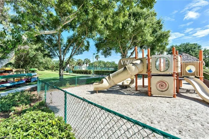 View of community playground