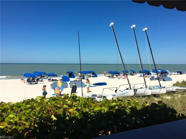 Gulf Beach view with water sports