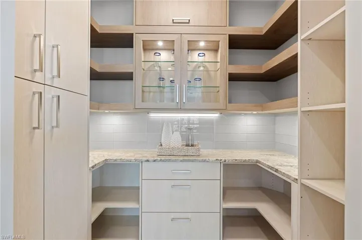 View of storage area