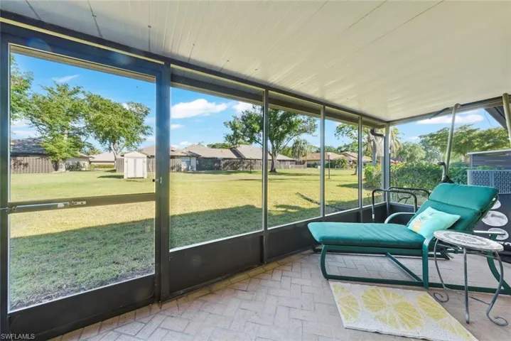 Sunroom featuring plenty of natural light