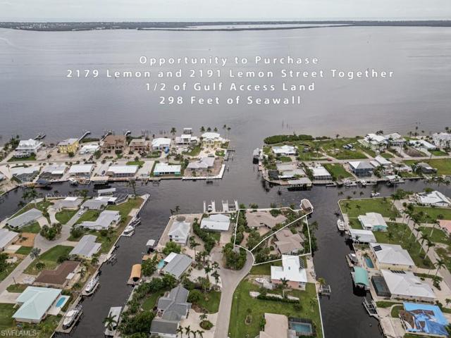 Both Parcels Available for 1/2 acre of Gulf Access Land & 298 Feet of Seawall