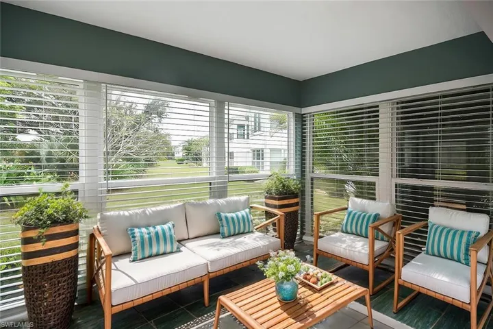 Virtually Staged Sun Room