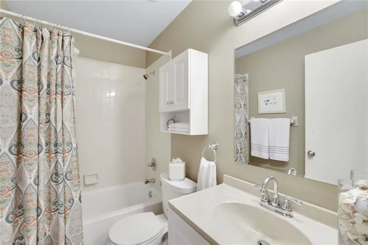 Guest Bathroom with new vanity