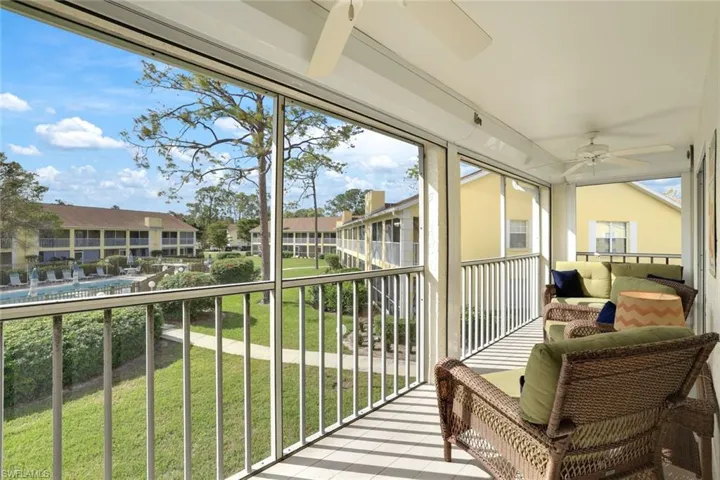 Spacious Lanai with Electric Shutters