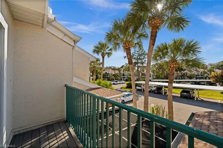 Great balcony with a nice view