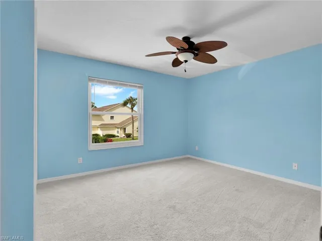 Second Bedroom with Ceiling Fan