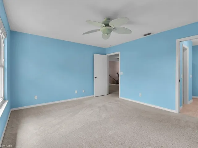 Primary Bedroom Suite with Ceiling Fan