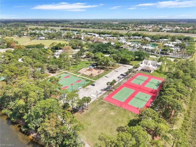Aerial View of Community Park Nearby