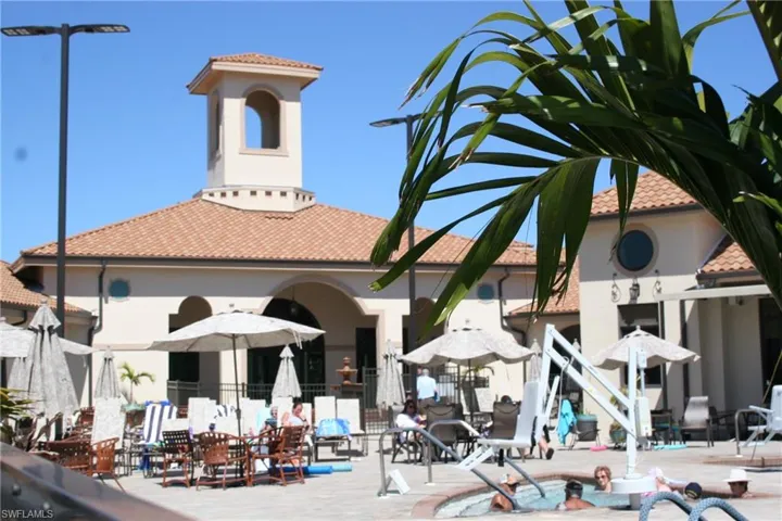 Community pool and hot tub