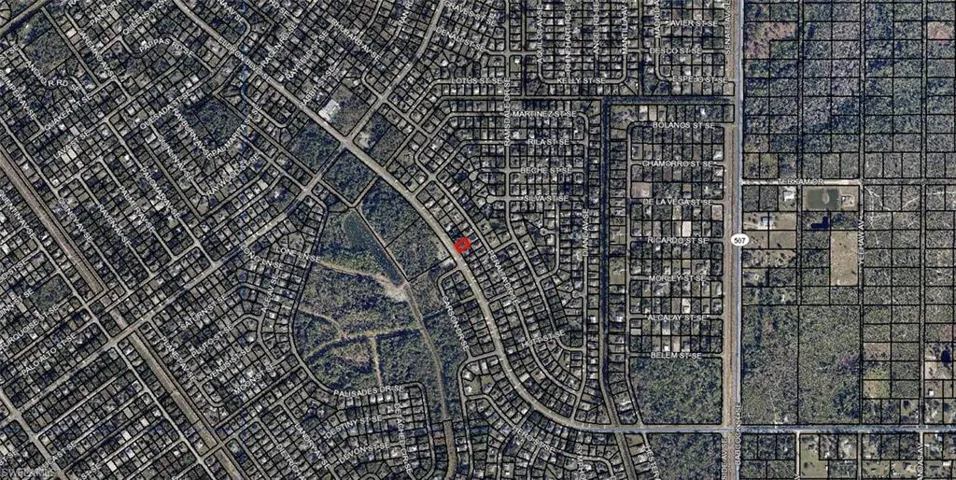 Aerial Map. Illustrating the property's location within its geographic area