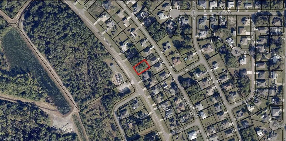 Plat Map. Illustrating the property's boundaries and surrounding parcels