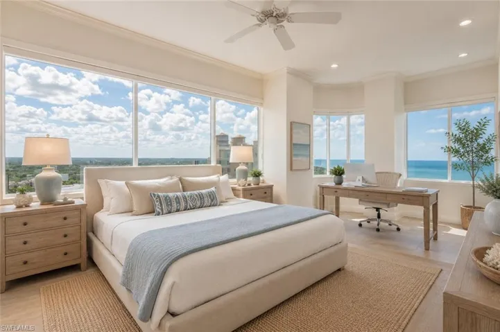 AI modernization of Master Bedroom