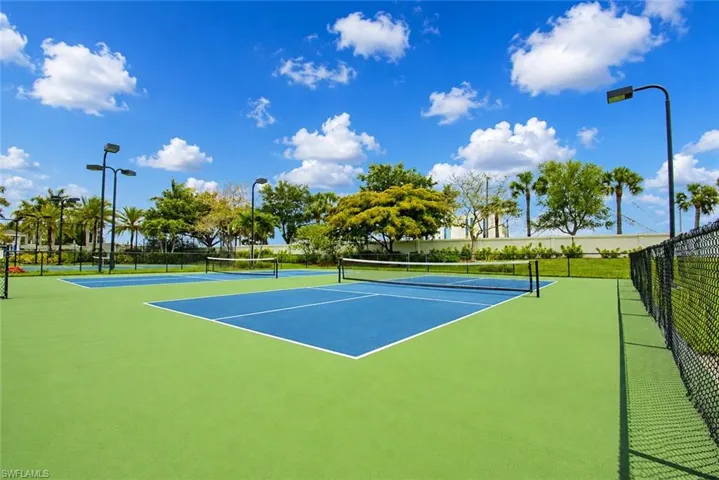 Watermark offers multiple pickleball and tennis courts