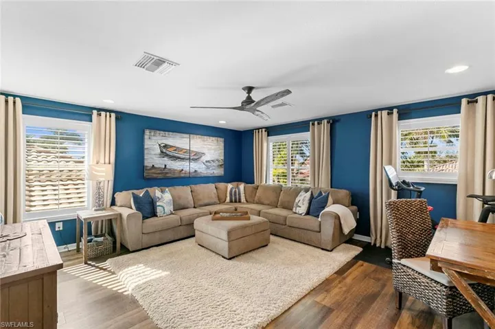 Siblings share a floor, creating their own little world — playrooms, sleepovers, homework zones. The upstairs living floor.