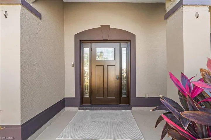 Front Entry with Impact Resistant Door & Windows