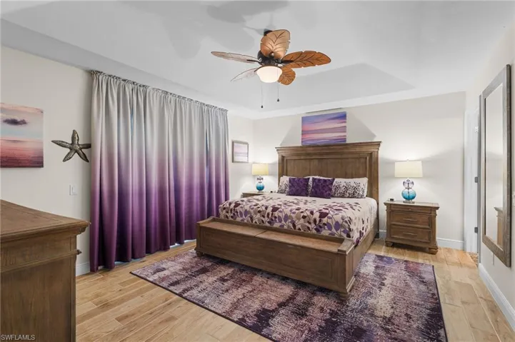 Primary Bedroom with Tray Ceiling