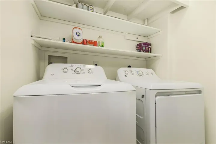Laundry area with washer and dryer
