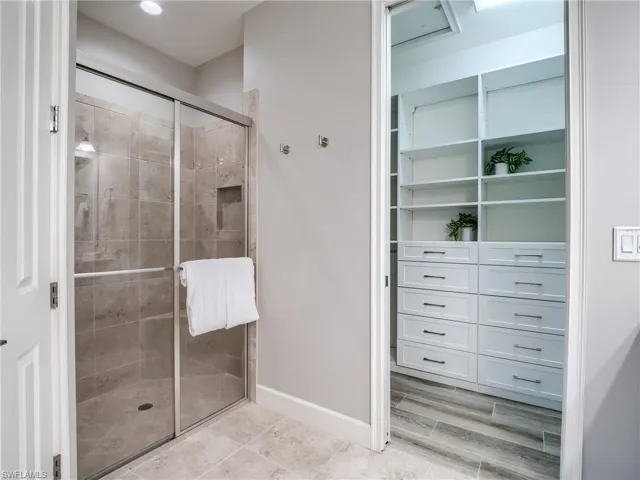 Primary with Walk in Shower