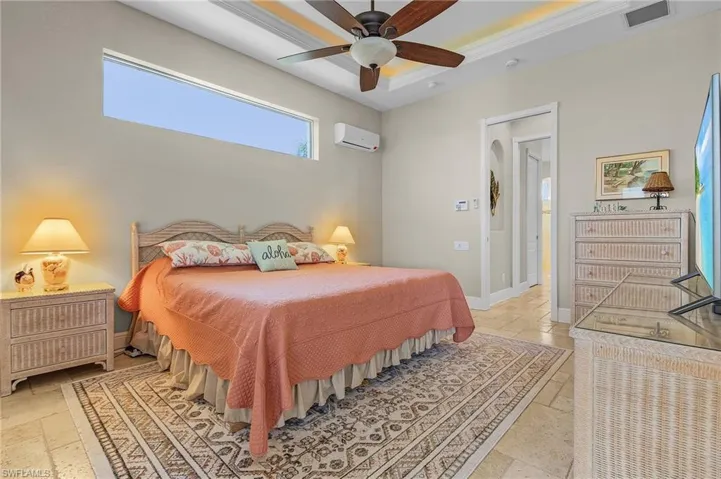 Primary Bedroom featuring a wall mounted AC