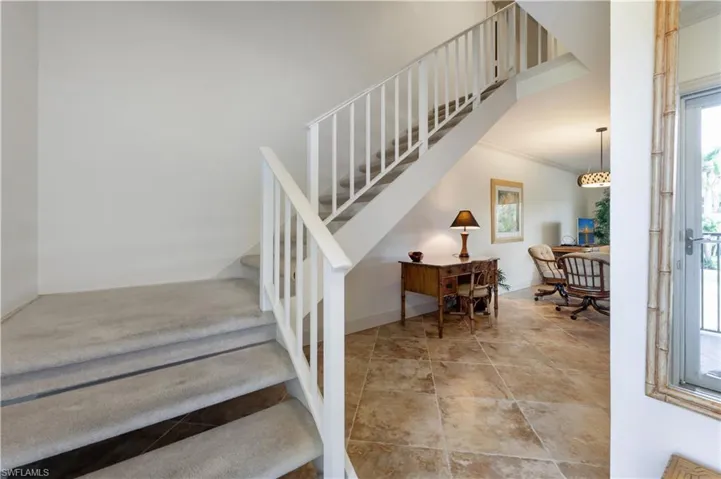 Stairs to bedrooms