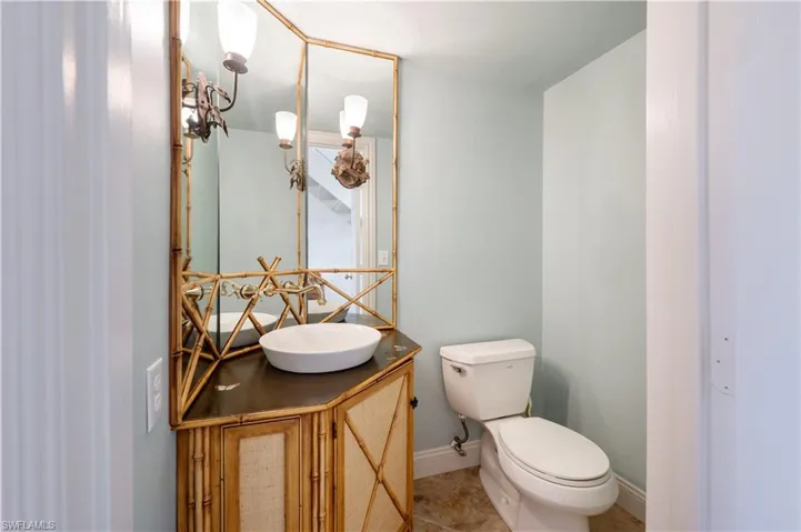 main floor half bath