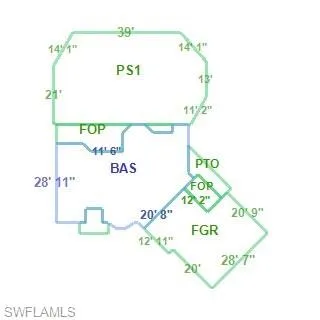 View of home floor plan