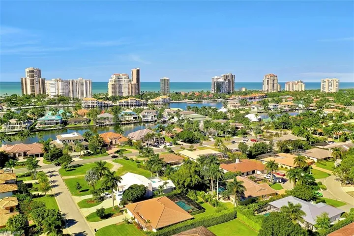 Aerial image of Park Shore neighborhood