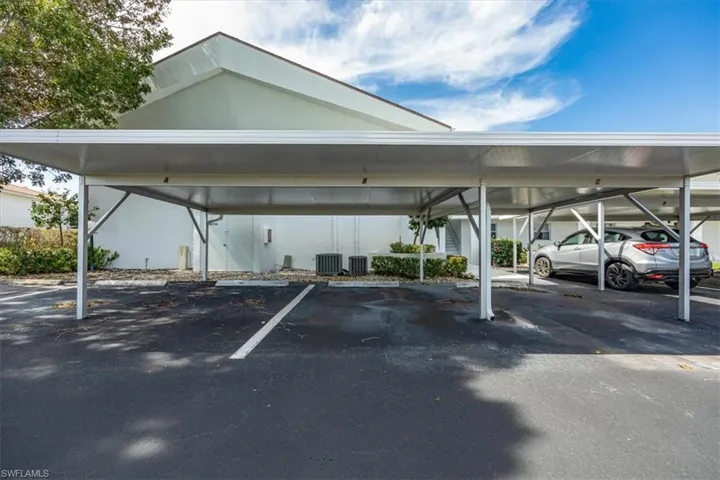 Covered carport parking conveniently located adjacent to the condo.  Guest parking is also available