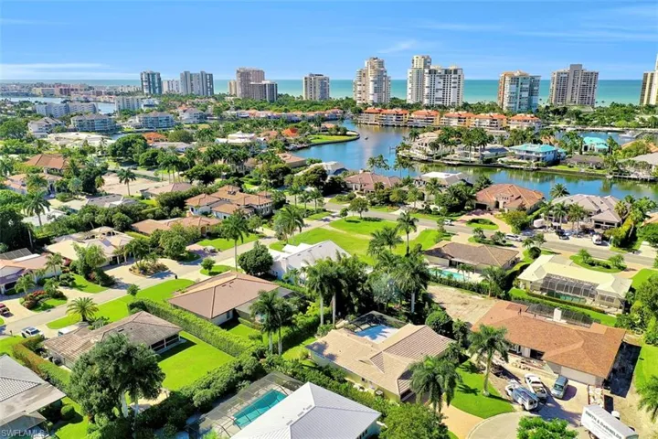 Aerial image of Park Shore neighborhood