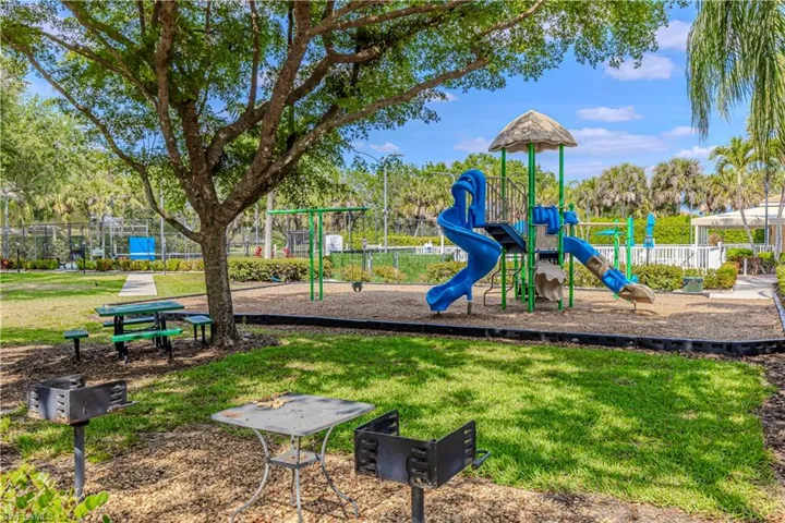 View of community playground