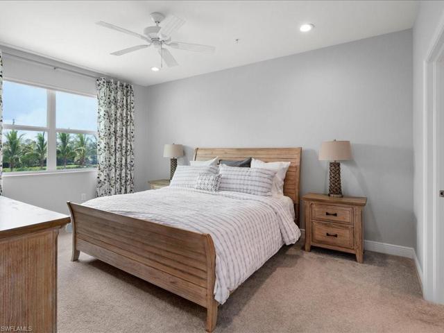 Master bedroom with remote shades