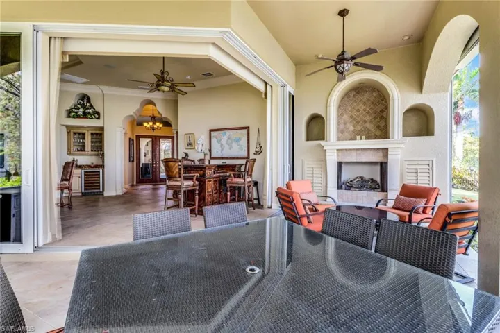 Rear lanai