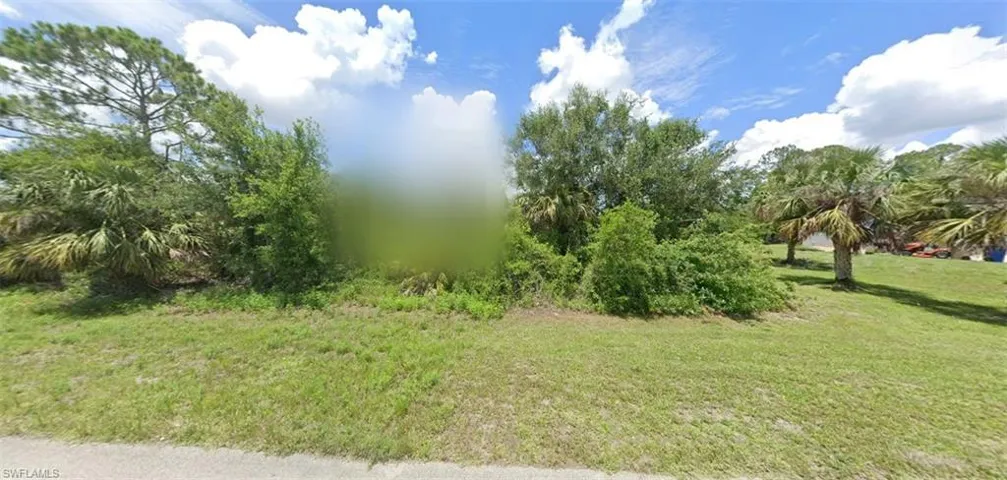 View of undeveloped land