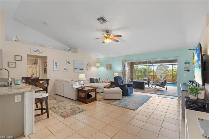 Bright open living space