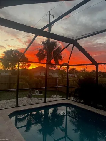 Sunset from the lanai