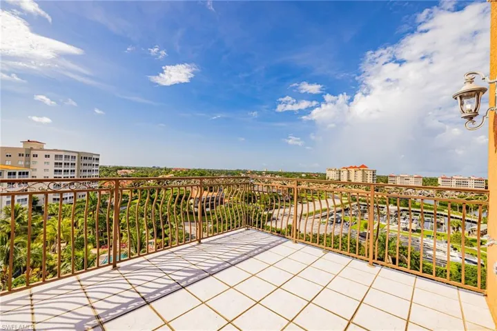overlooking condo pool