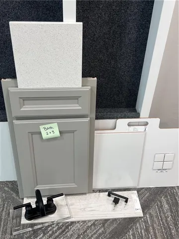 Baths 2 & 3 design selections