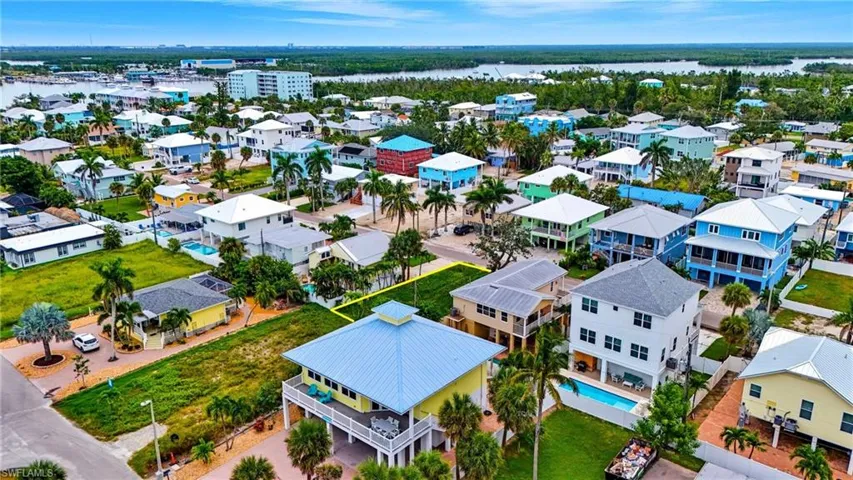 Bird's eye view of a nearby body of water - Virtually Edited Image