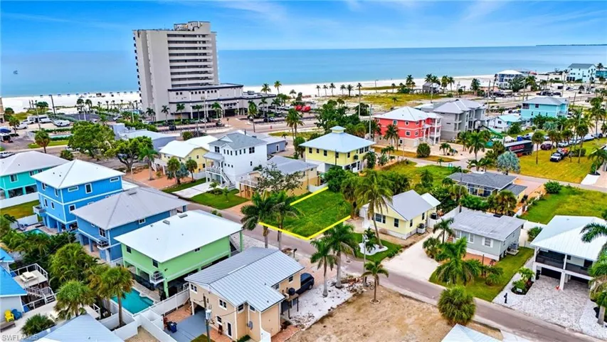 Bird's eye view of expansive coastline - Virtually Edited Image