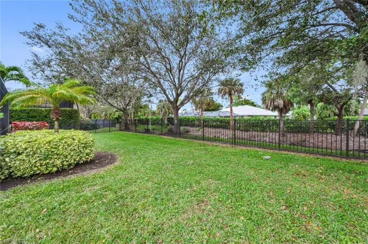 Fenced Backyard