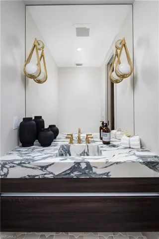 View of room details
