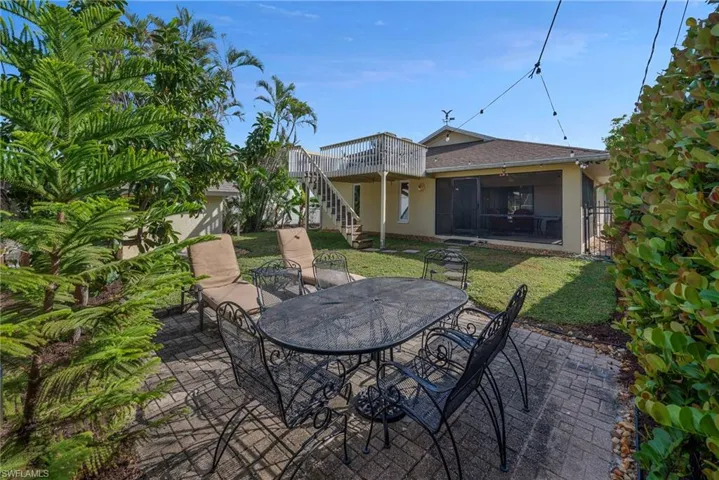 View of patio / terrace with a deck