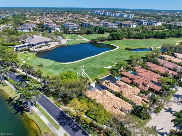 Located on the 18th tee of the Estuary Course, with incredible lake, golf, and Clubhouse views....