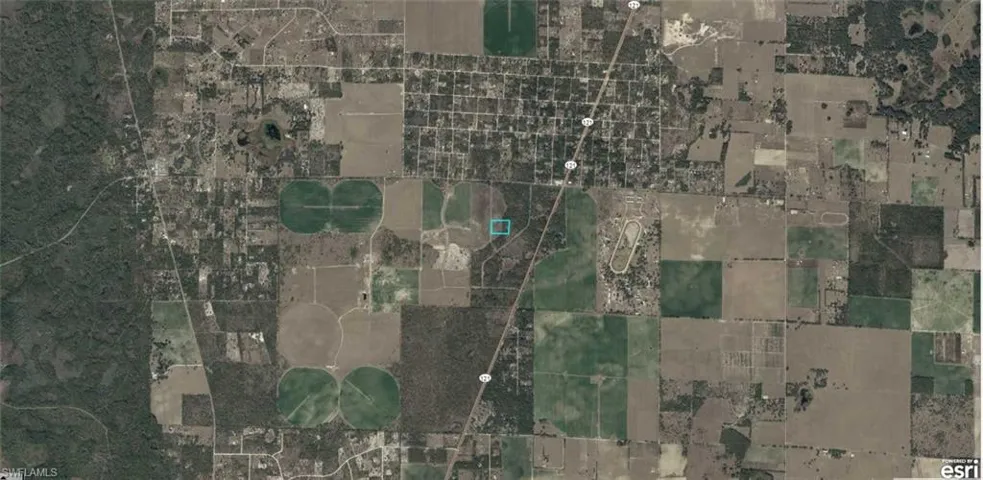 Aerial Map. Displaying the property's geographical context and surrounding land use