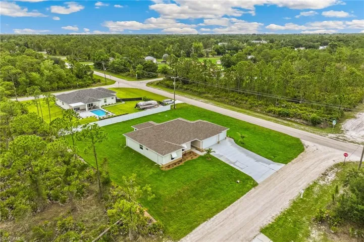 Nice big corner lot.