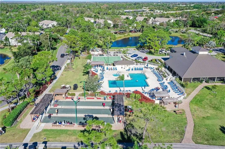 Bocce, Lap Pool, Shuffleboard and Clubhouse